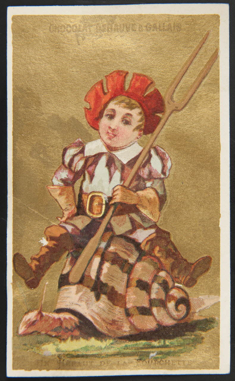 Jehenne ; L. Pacon carte réclame chromo Paris 1886-1889 1995.1.1883.2 Photo