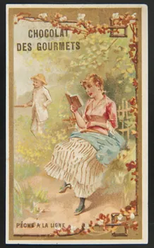 Jehenne ; L. Pacon carte réclame chromo Paris 1886-1889 1995.1.1885.2  Photo