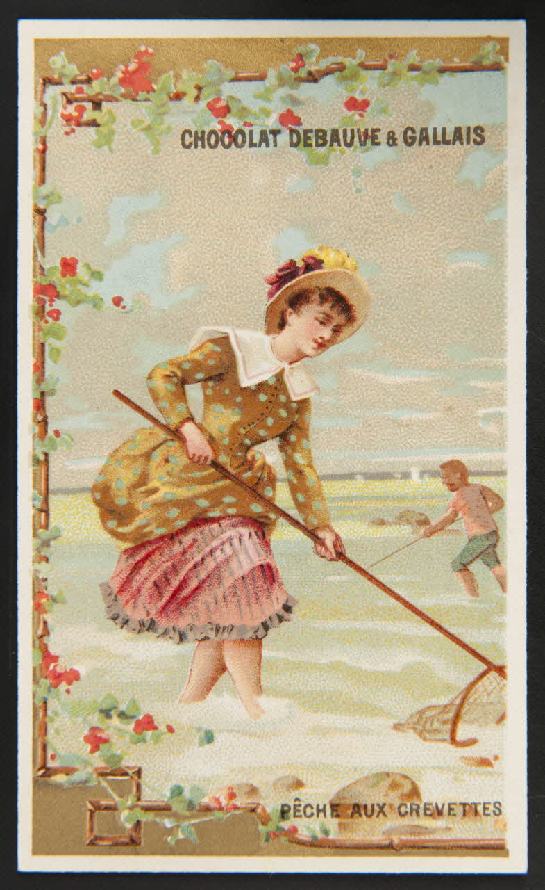 Jehenne ; L. Pacon carte réclame chromo Paris 1886-1889 1995.1.1885.3 Photo