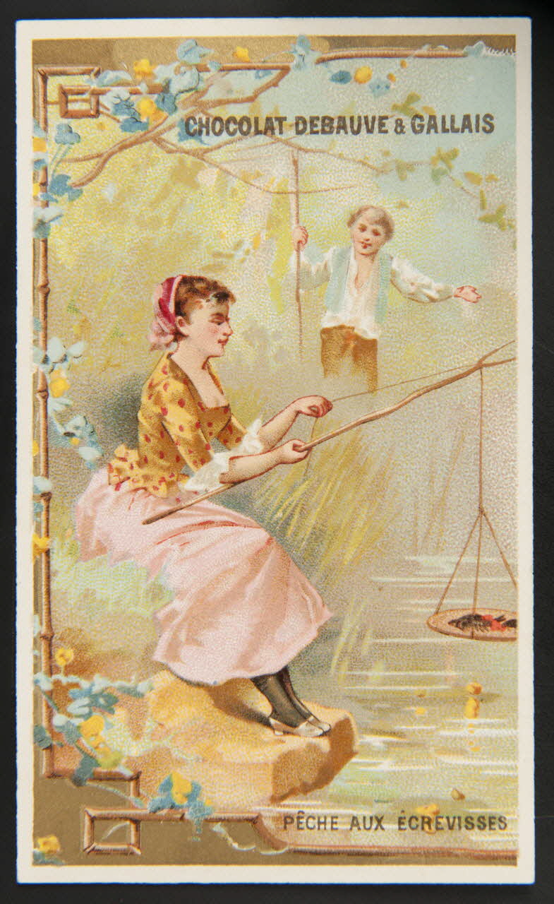 Jehenne ; L. Pacon carte réclame chromo Paris 1886-1889 1995.1.1885.4 Photo