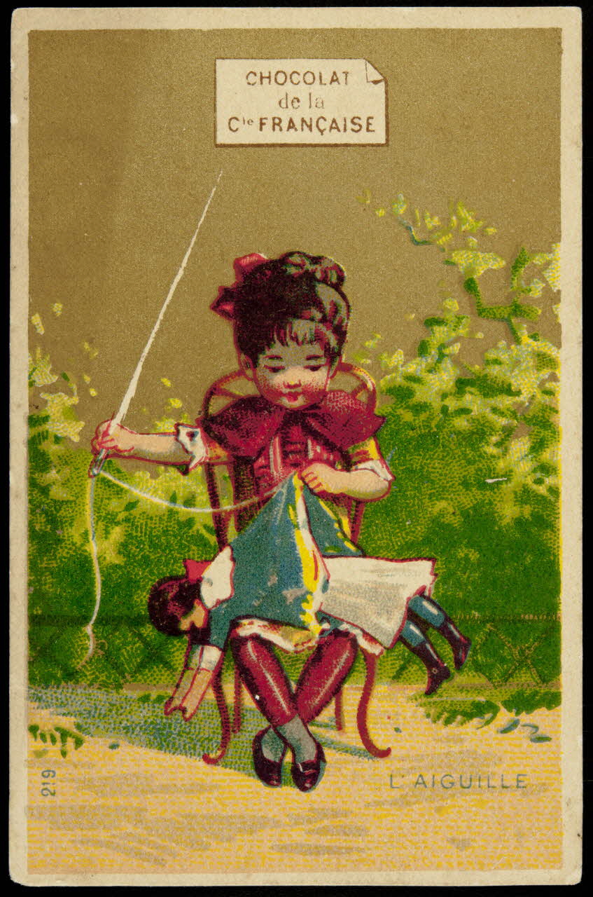 carte réclame chromo Paris 1881-1889 1995.1.189.1 Photo