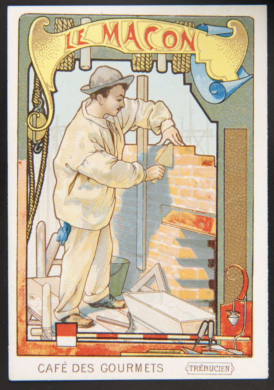 Jehenne carte réclame chromo Paris 1895-1920 1995.1.1892.10 Photo