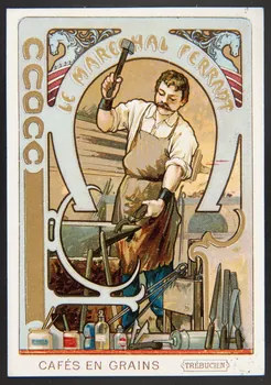 Jehenne carte réclame chromo Paris 1895-1920 1995.1.1892.11 Photo