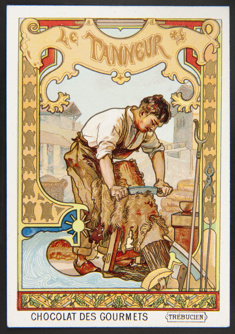 Jehenne carte réclame chromo Paris 1895-1920 1995.1.1892.20 Photo