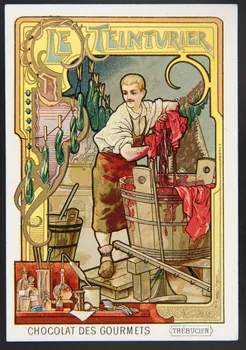Jehenne carte réclame chromo Paris 1895-1920 1995.1.1892.22  Photo