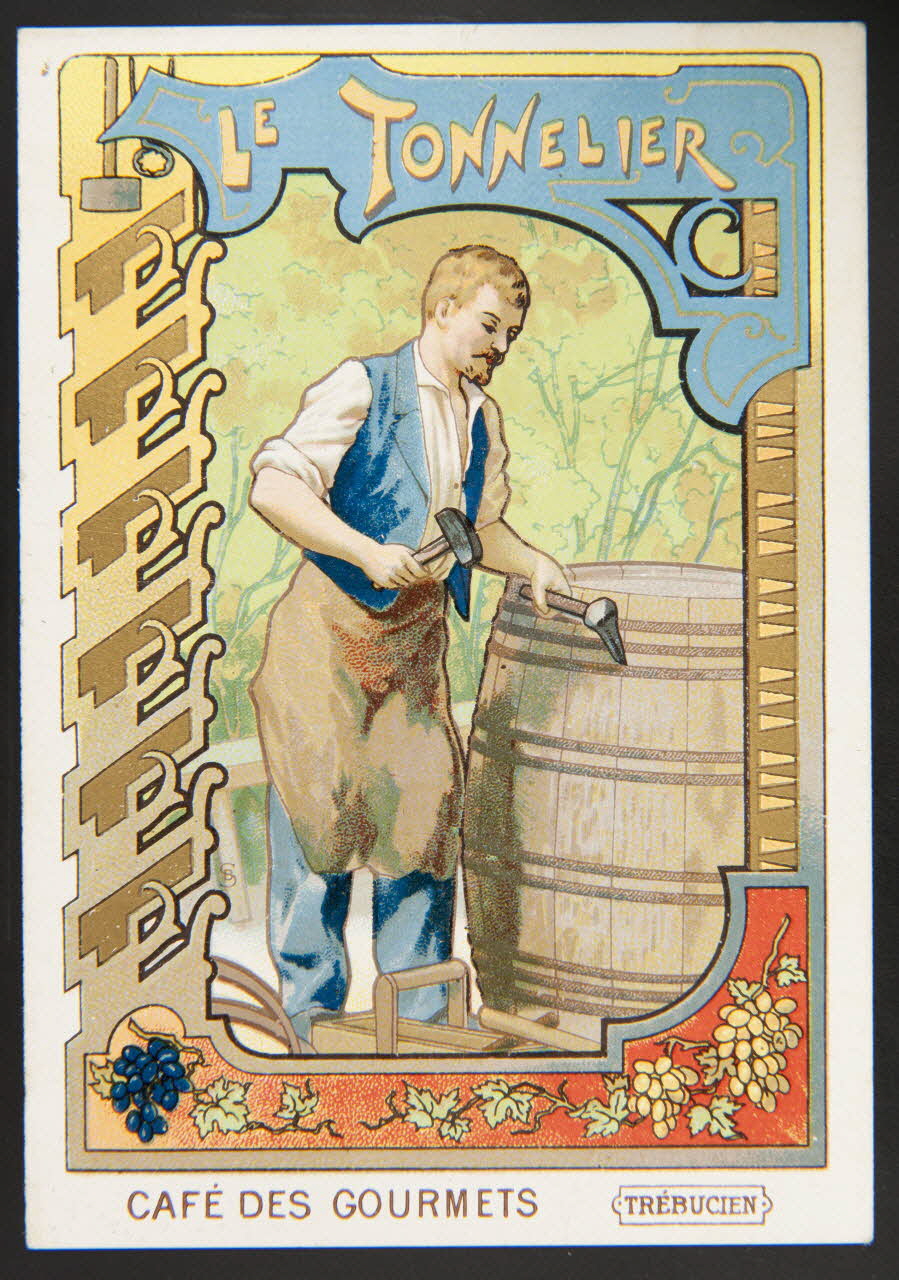 Jehenne carte réclame chromo Paris 1895-1920 1995.1.1892.23 Photo