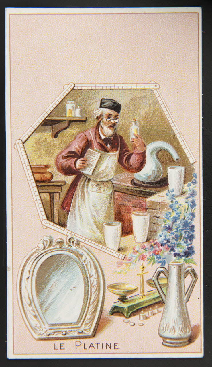 Jehenne carte réclame chromo Paris 1885-1920 1995.1.1894.3 Photo