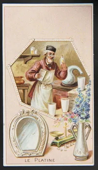 Jehenne carte réclame chromo Paris 1885-1920 1995.1.1894.3 Photo