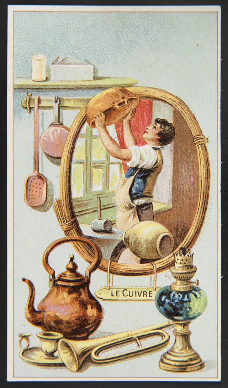 Jehenne carte réclame chromo Paris 1885-1920 1995.1.1894.5 Photo