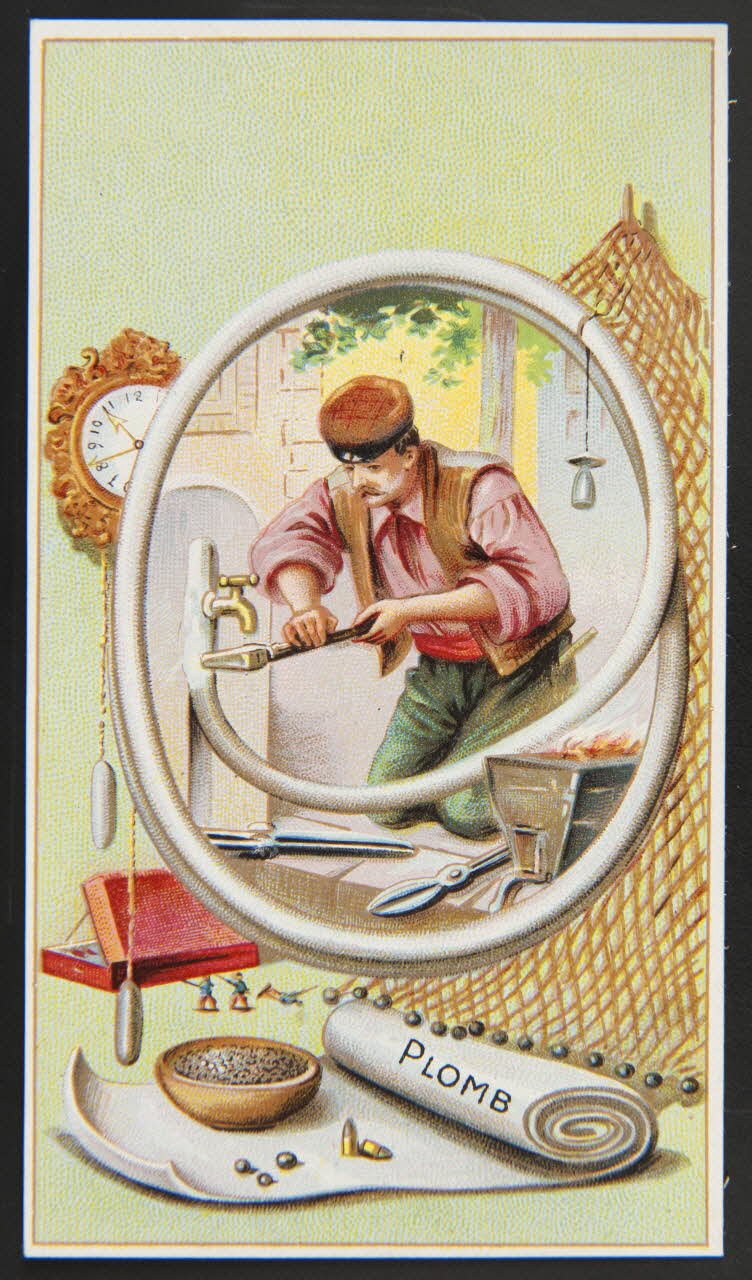 Jehenne carte réclame chromo Paris 1885-1920 1995.1.1894.7 Photo