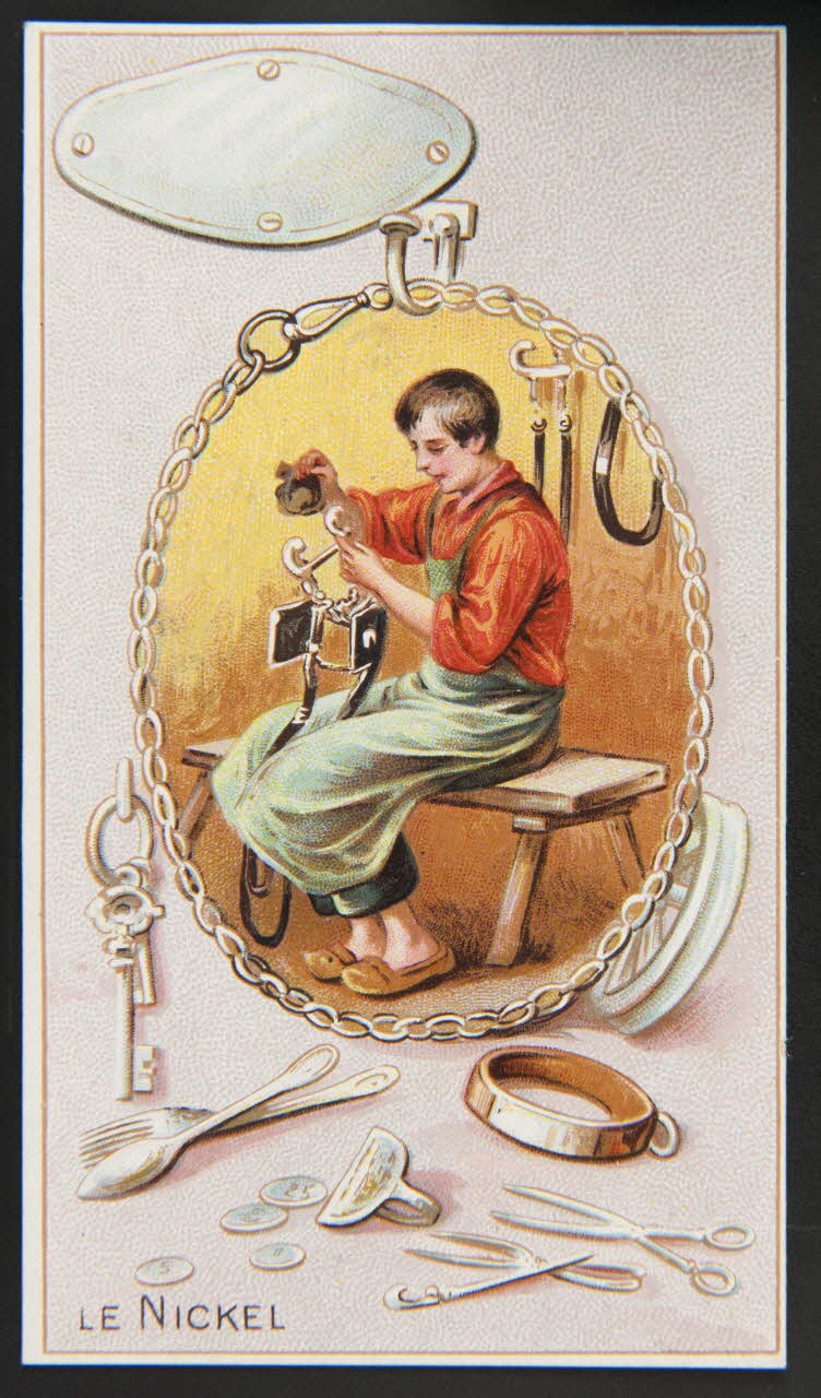 Jehenne carte réclame chromo Paris 1885-1920 1995.1.1894.8 Photo