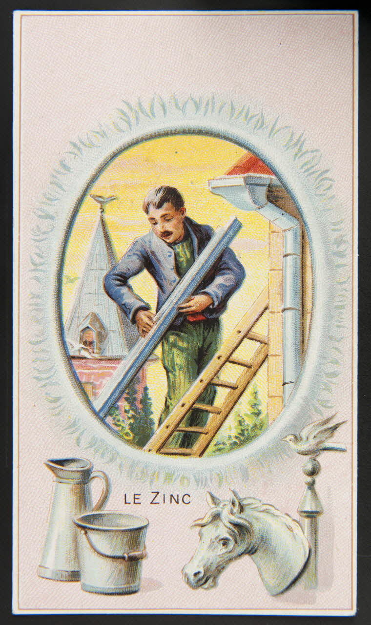 Jehenne carte réclame chromo Paris 1885-1920 1995.1.1894.9 Photo