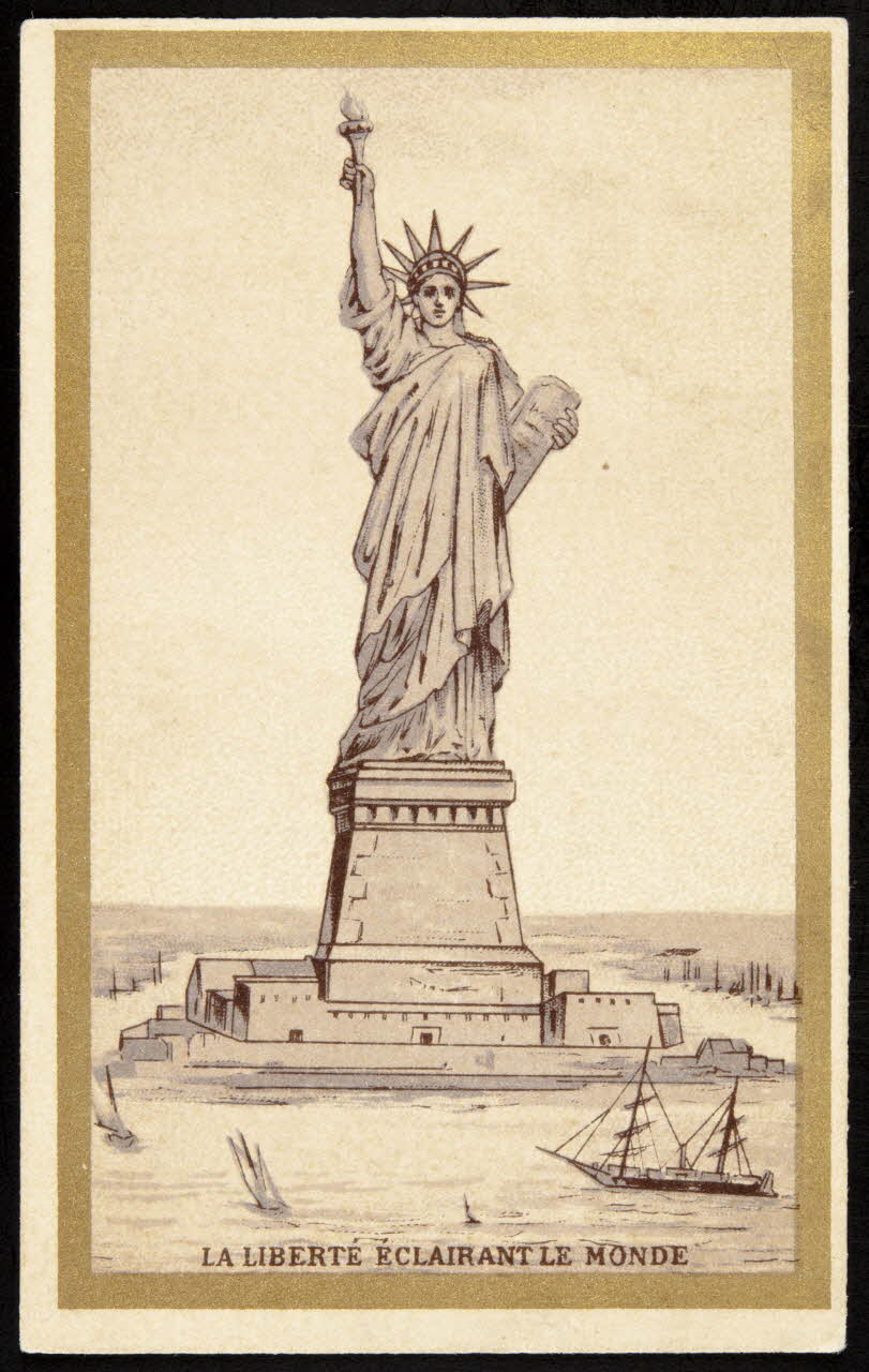 Jehenne ; L. Pacon carte réclame chromo Paris 1886-1889 1995.1.1897.1 Photo