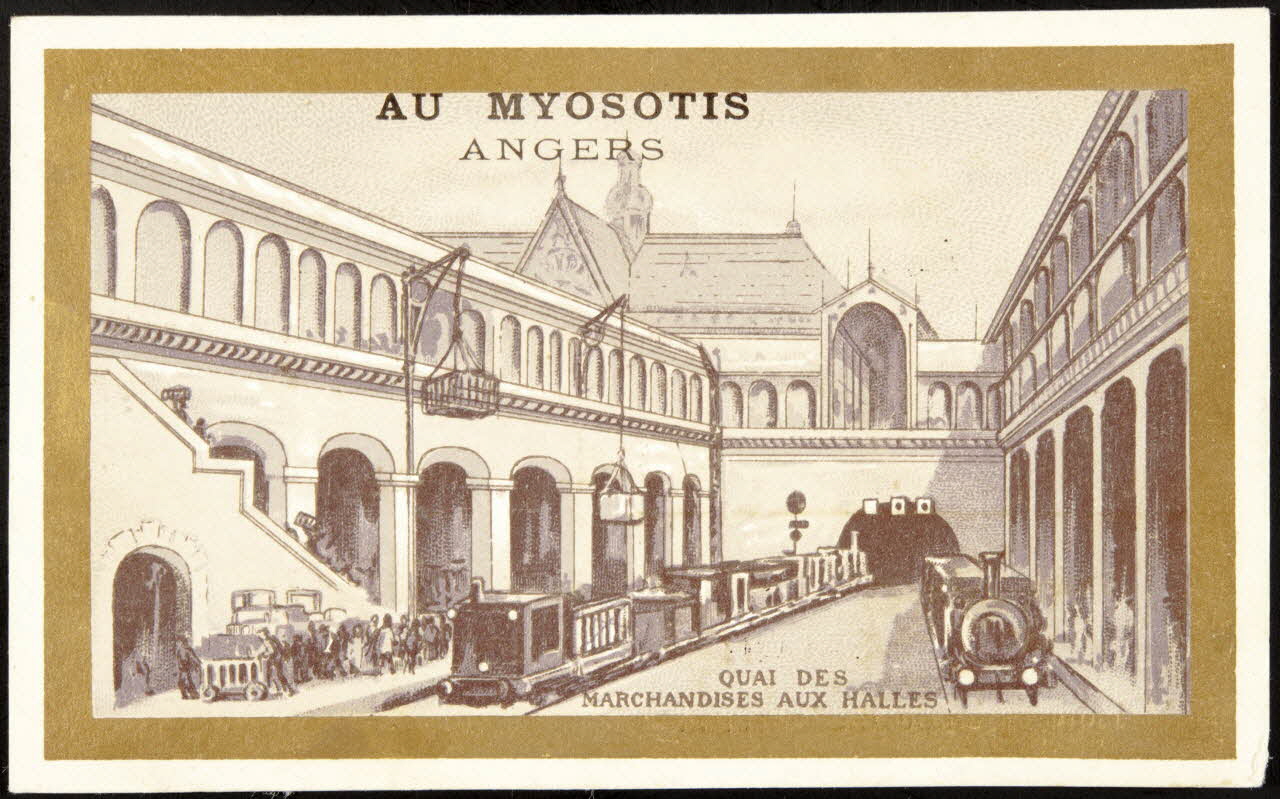 Jehenne ; L. Pacon carte réclame chromo Paris 1886-1889 1995.1.1897.3 Photo