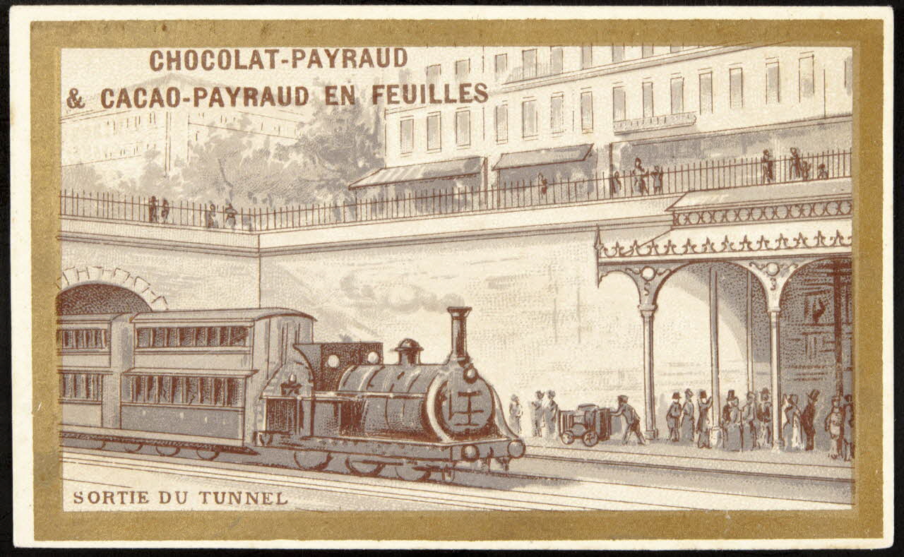 Jehenne carte réclame chromo Paris 1885 1995.1.1897.4 Photo