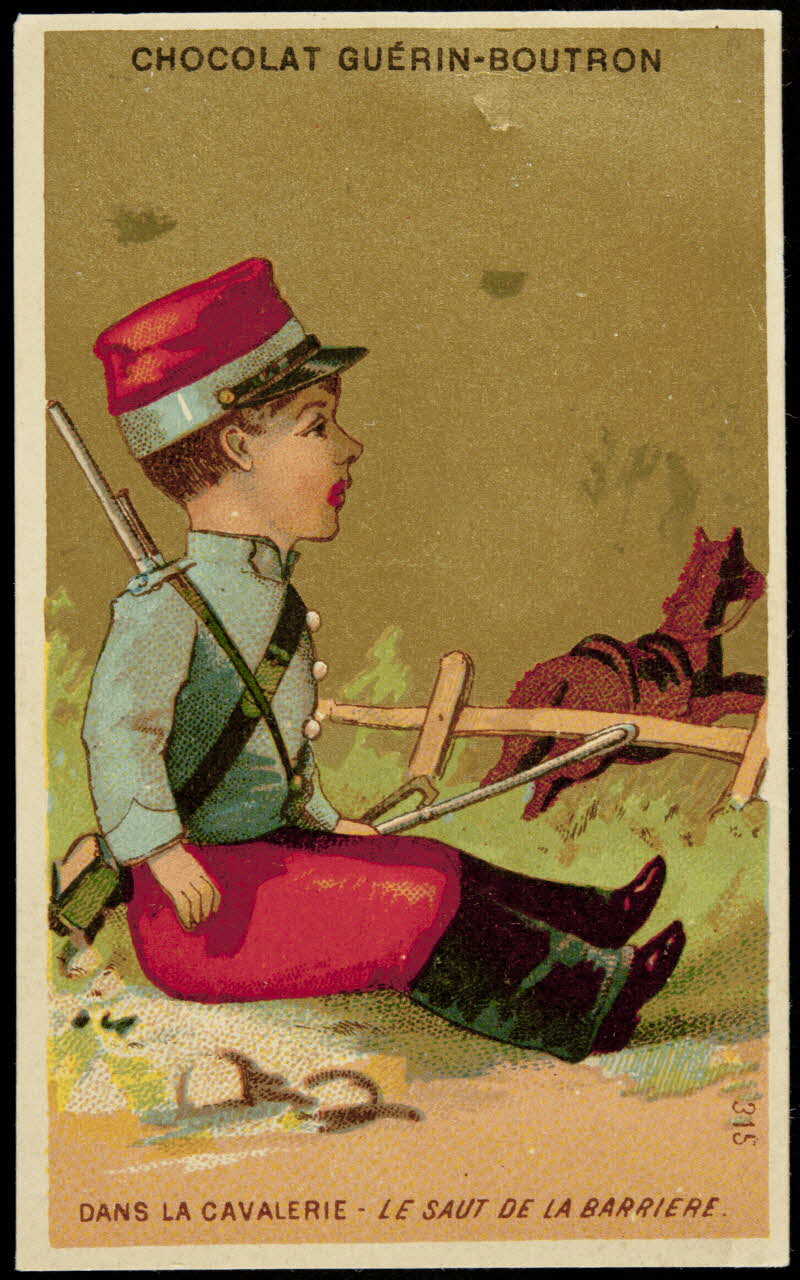 carte réclame chromo Paris 1881-1889 1995.1.192.2 Photo