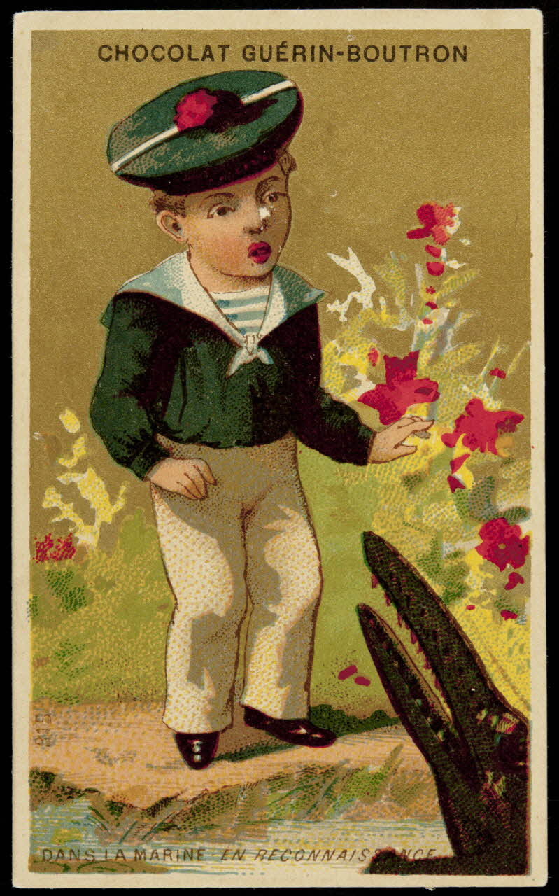 carte réclame chromo Paris 1881-1889 1995.1.192.5 Photo