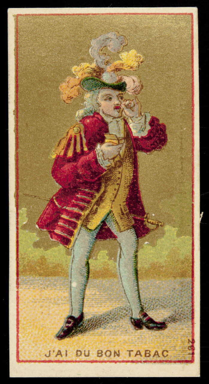 carte réclame chromo Dôle 1880-1900 1995.1.194.5 Photo