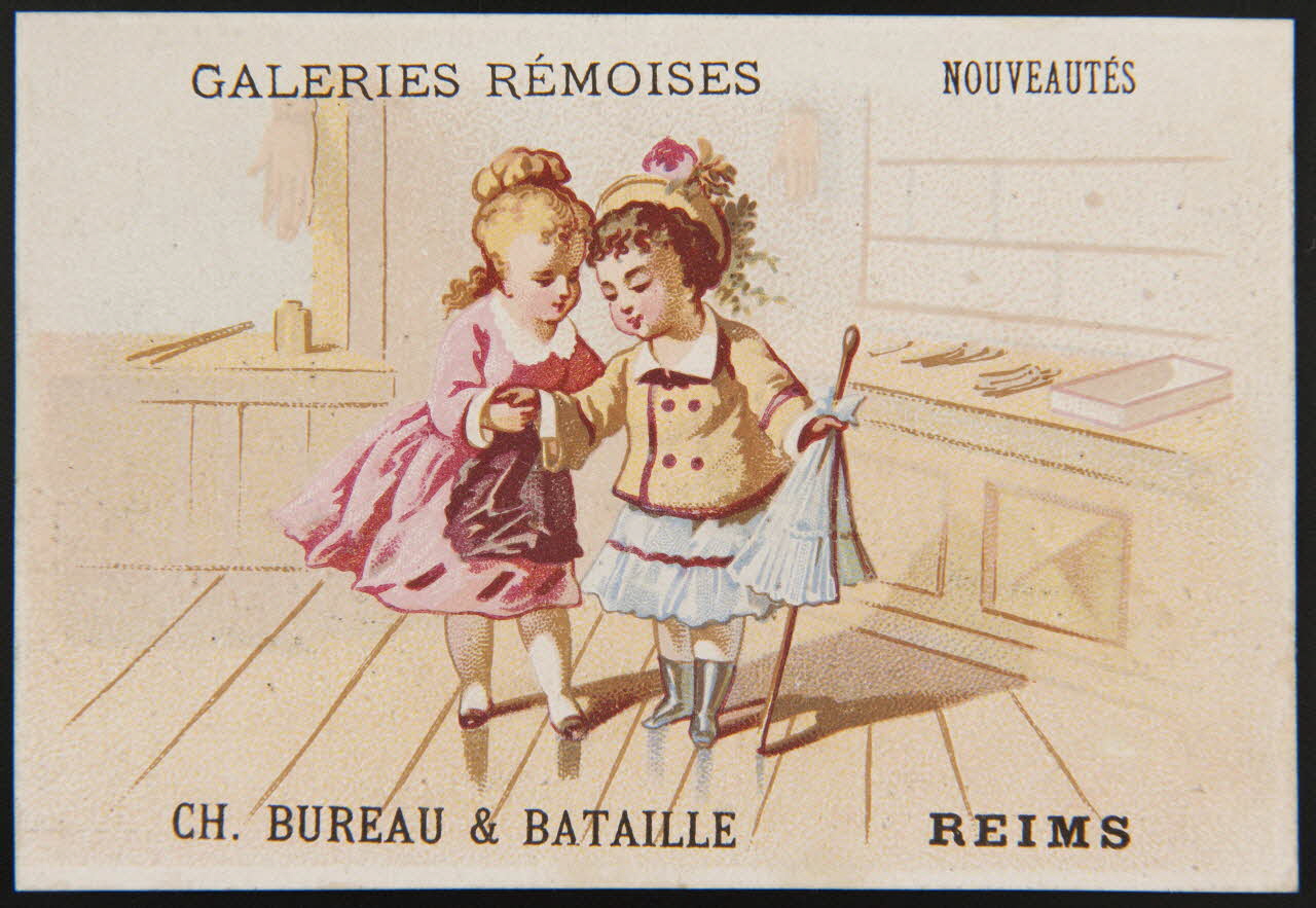 Hamelin carte réclame chromo Paris 1877 1995.1.1942.10 Photo