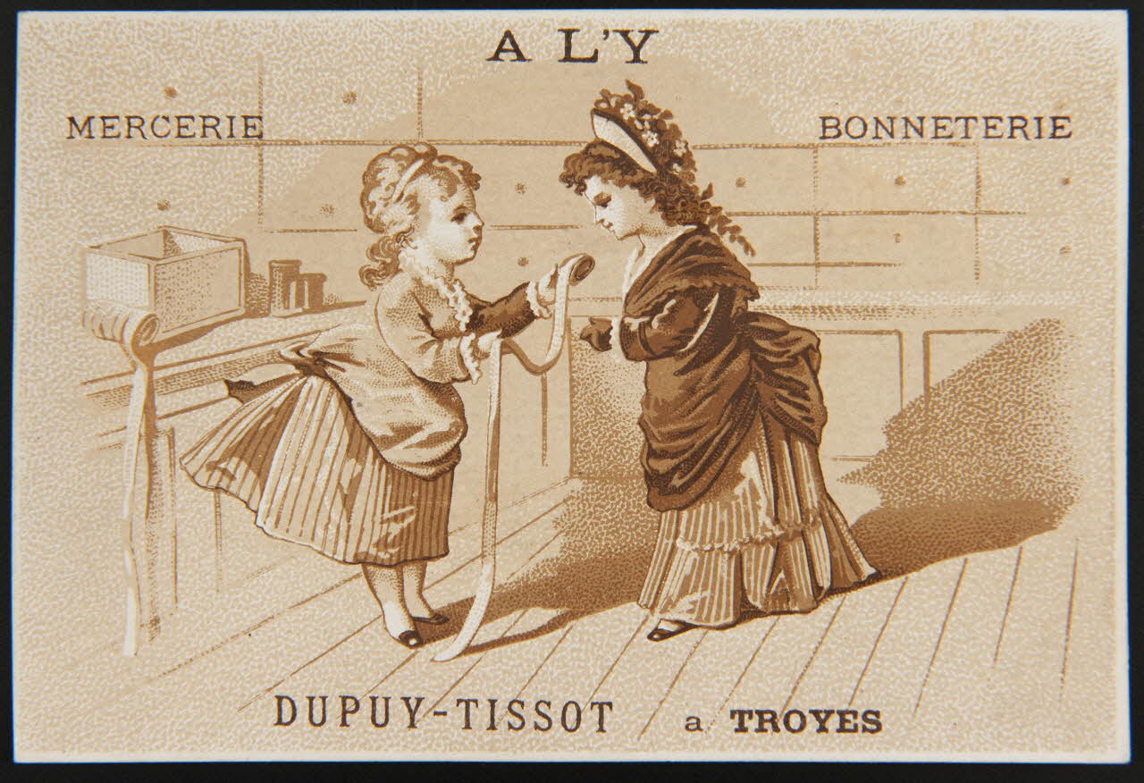 Hamelin ; Sédille et Cie carte réclame chromo Paris 1877 1995.1.1942.11 Photo