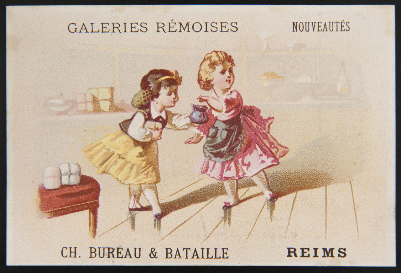 Hamelin carte réclame chromo Paris 1877 1995.1.1942.4 Photo