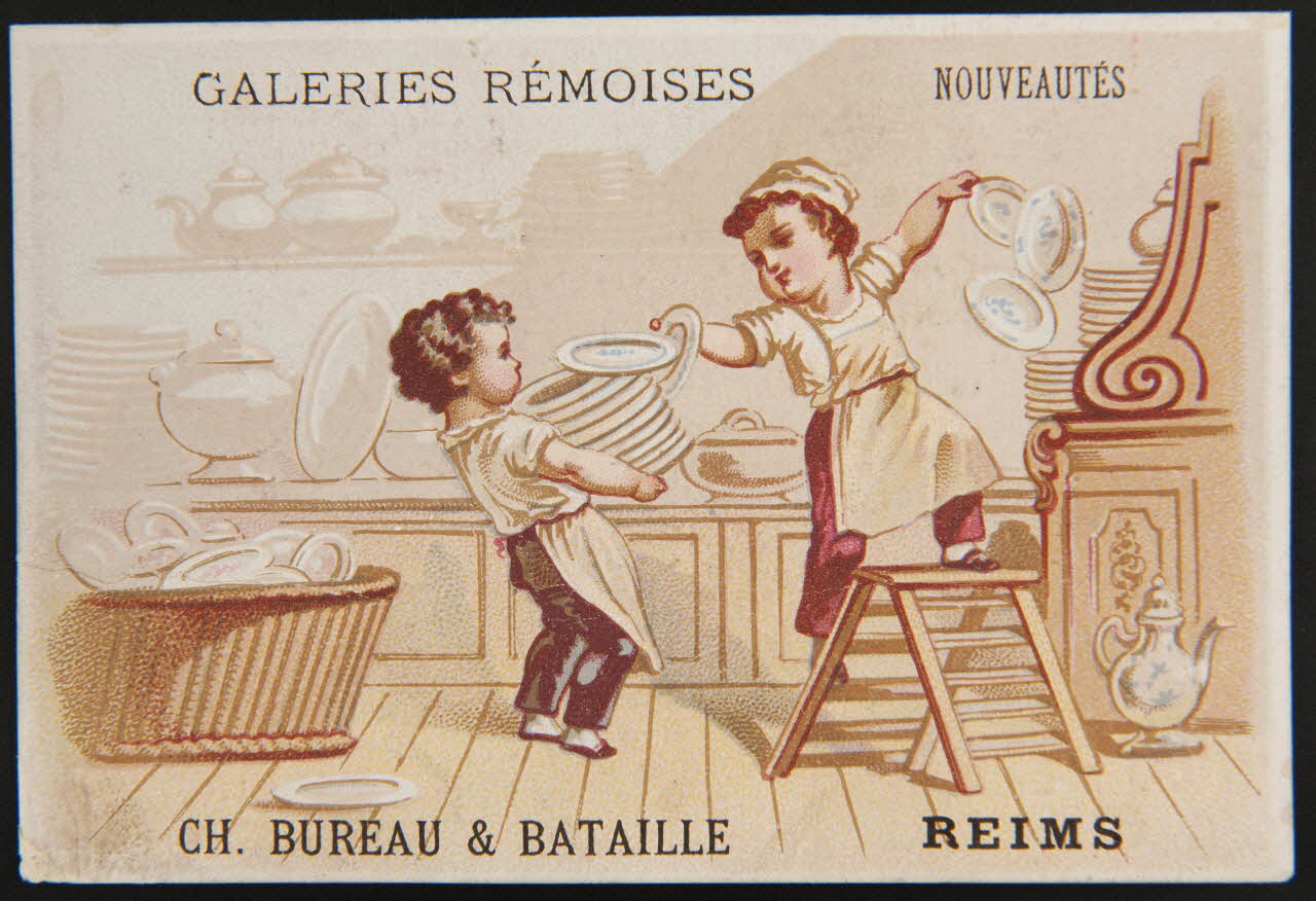 Hamelin carte réclame chromo Paris 1877 1995.1.1942.9 Photo