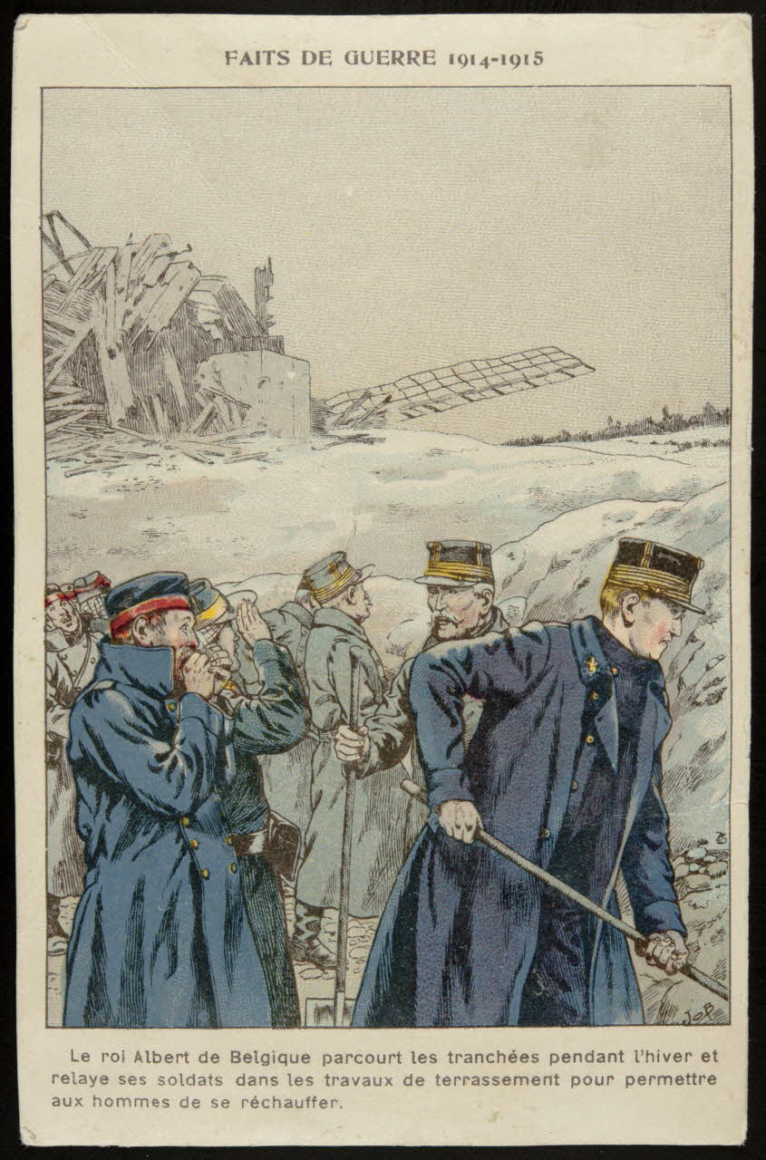 Job ; Hachette carte réclame chromo Paris 1915 1995.1.1958.2 Photo