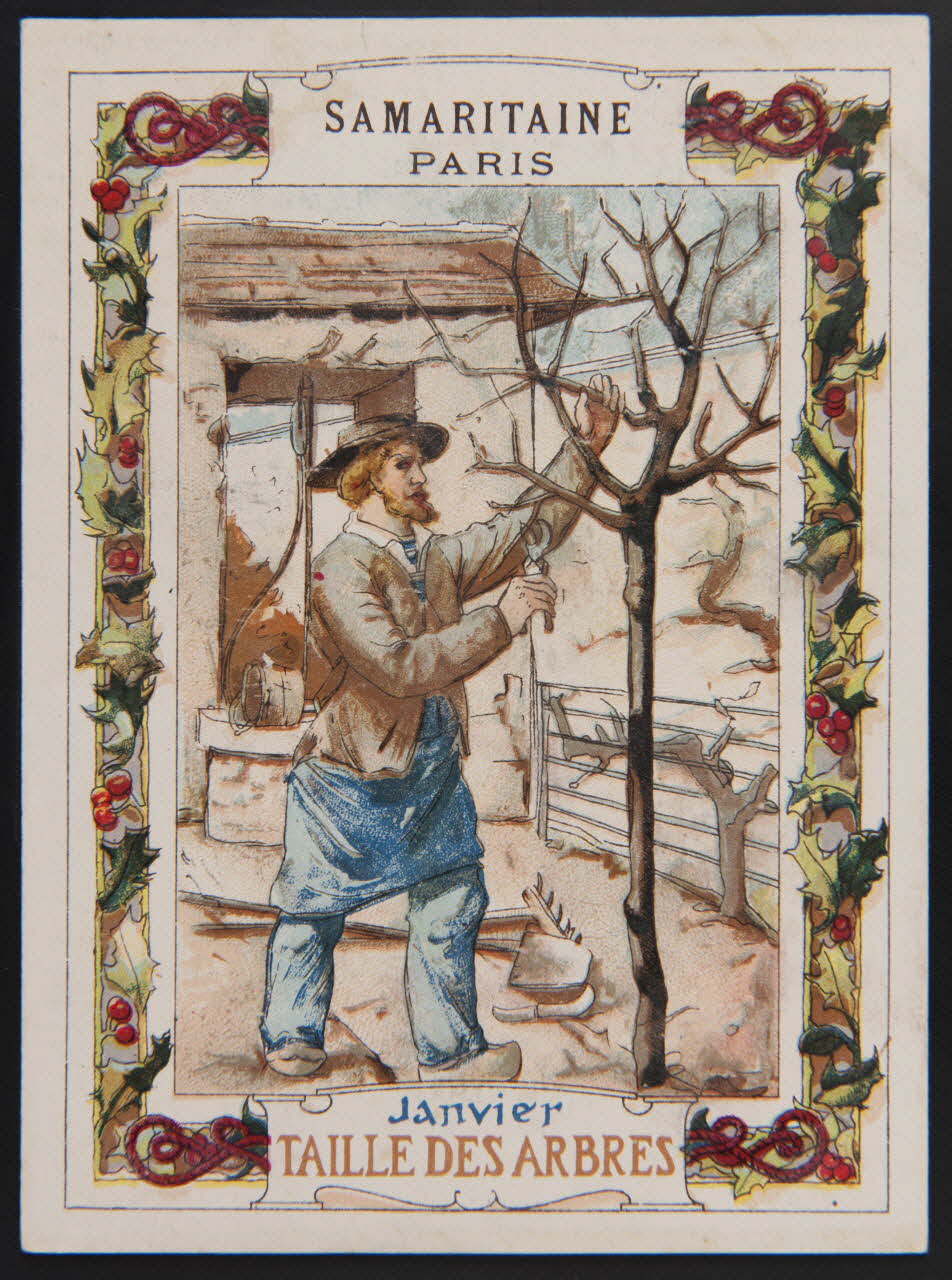 Herold; carte réclame chromo Paris 1895-1914 1995.1.1963.1 Photo