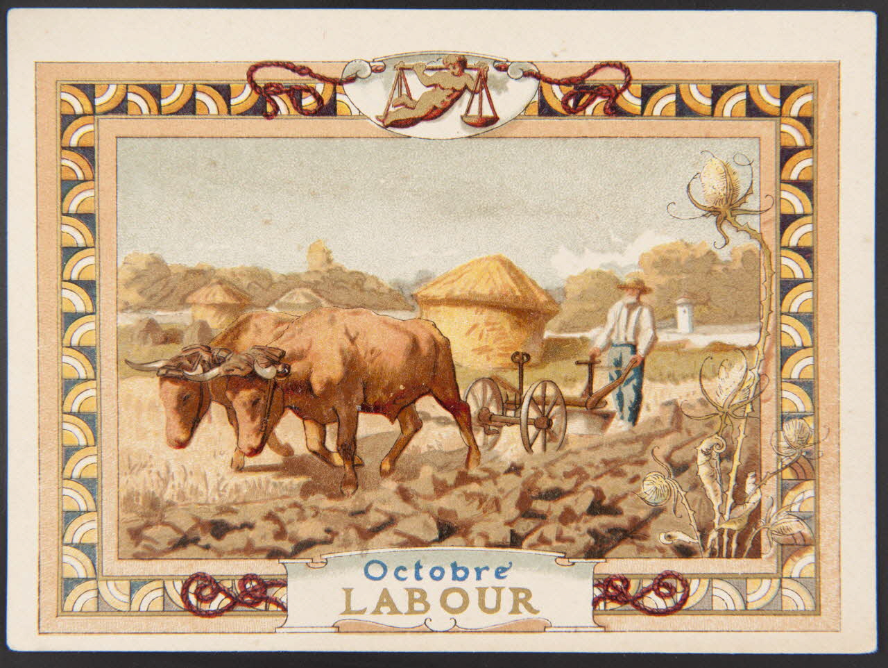 Herold; carte réclame chromo Paris 1895-1914 1995.1.1963.10 Photo