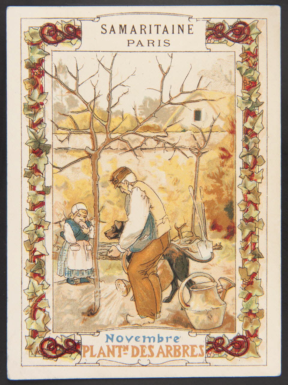 Herold; carte réclame chromo Paris 1895-1914 1995.1.1963.11 Photo