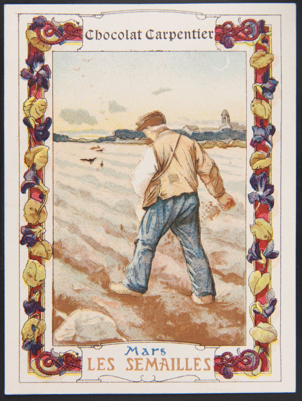 Herold; carte réclame chromo Paris 1895-1914 1995.1.1963.3 Photo