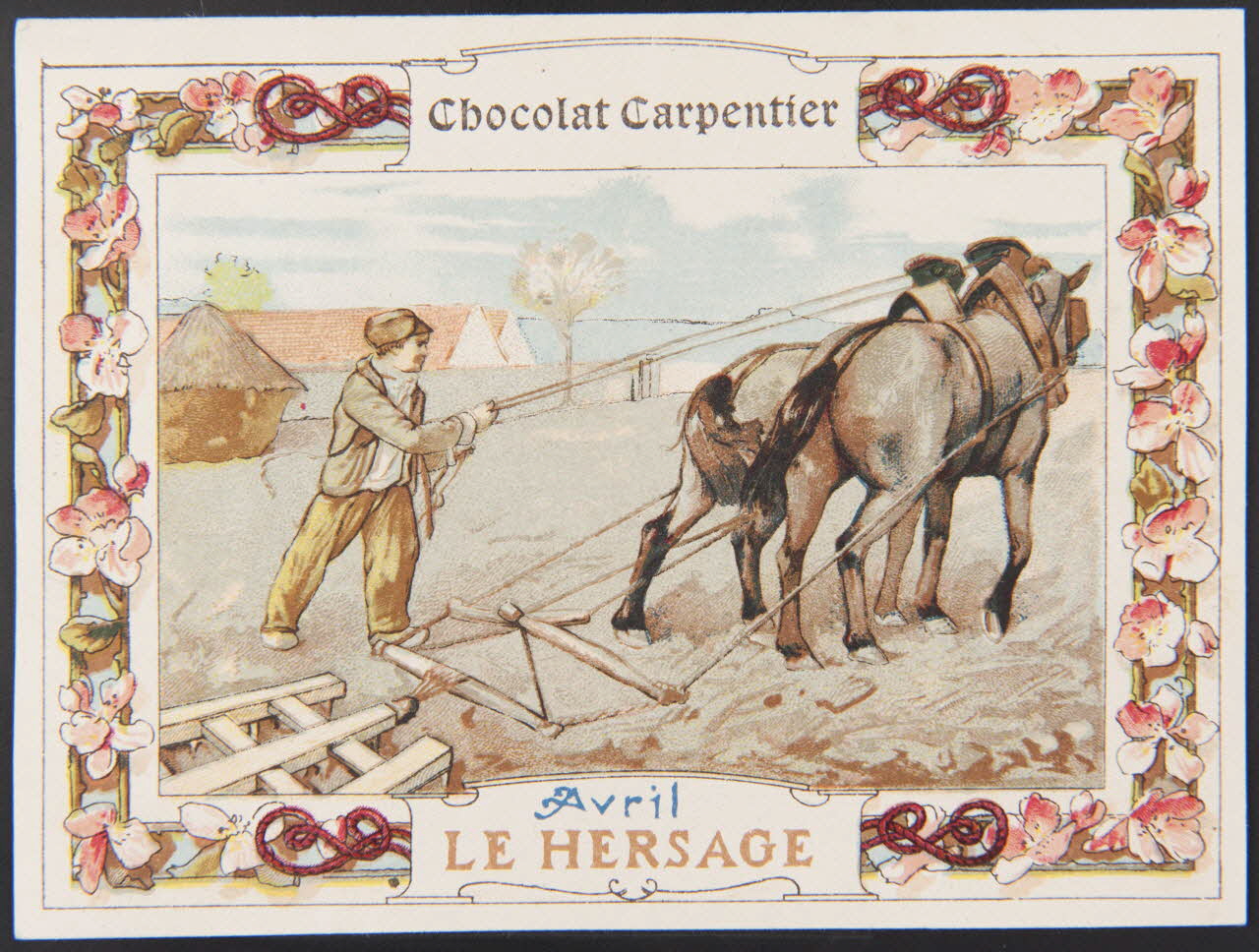 Herold; carte réclame chromo Paris 1895-1914 1995.1.1963.4 Photo