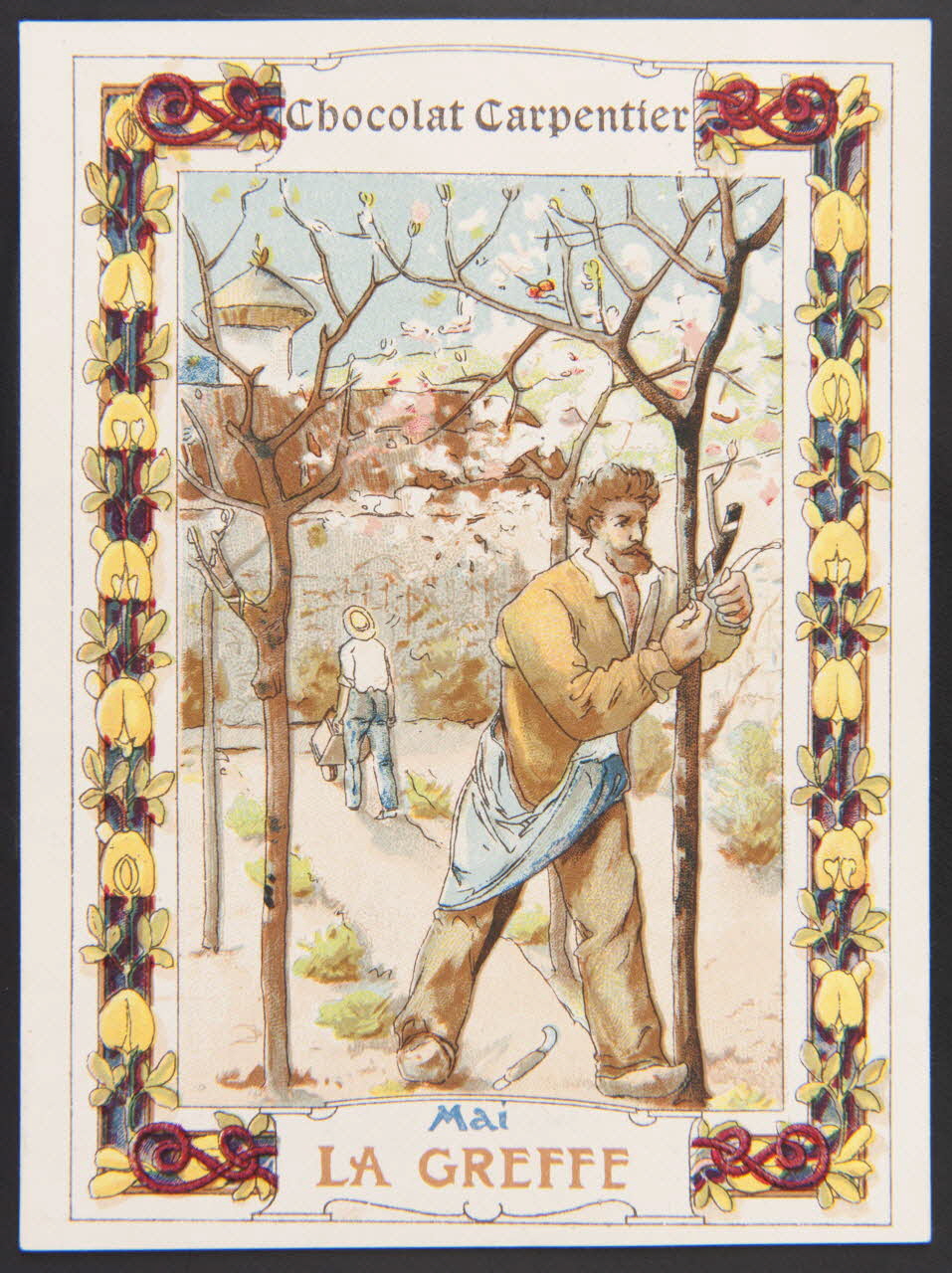 Herold; carte réclame chromo Paris 1895-1914 1995.1.1963.5 Photo