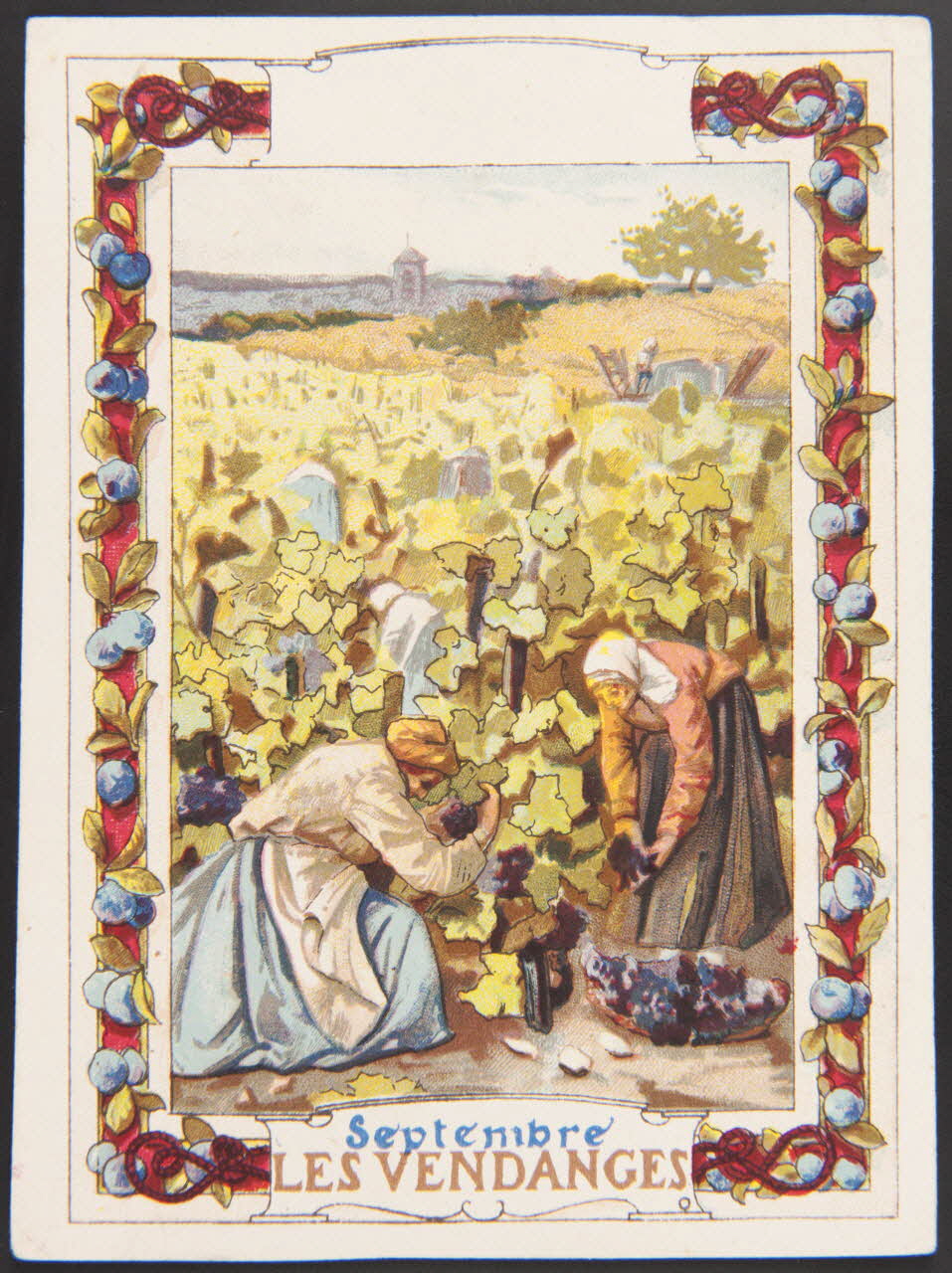 Herold; carte réclame chromo Paris 1895-1914 1995.1.1963.9  Photo