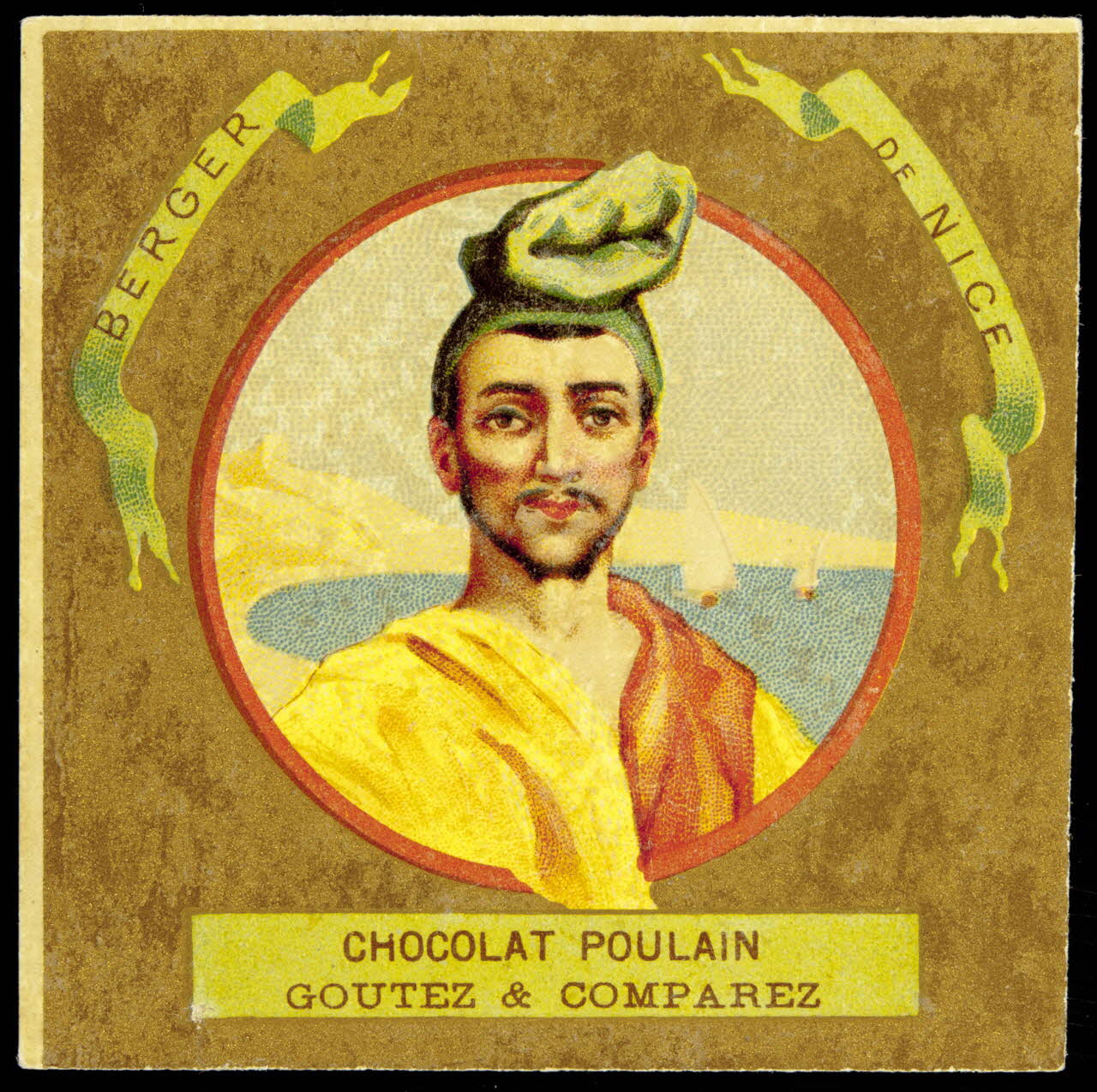 Herold; carte réclame chromo Paris 1895-1914 1995.1.1964.2 Photo