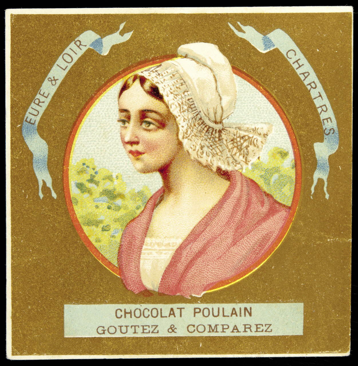 Herold; carte réclame chromo Paris 1895-1914 1995.1.1964.5 Photo