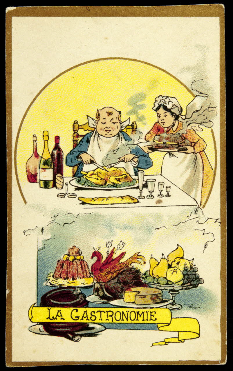 Herold; carte réclame chromo Paris 1895-1914 1995.1.1966.1 Photo