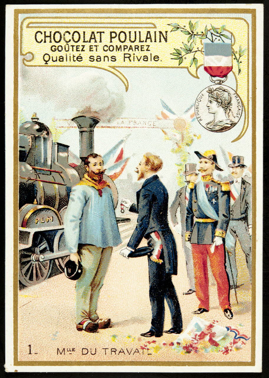 carte réclame chromo 1995.1.1968.5 Photo