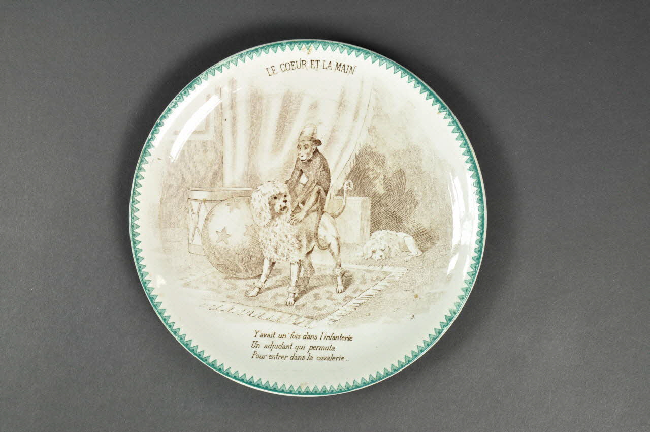 assiette plate 1966.39.7 Photo Mucem