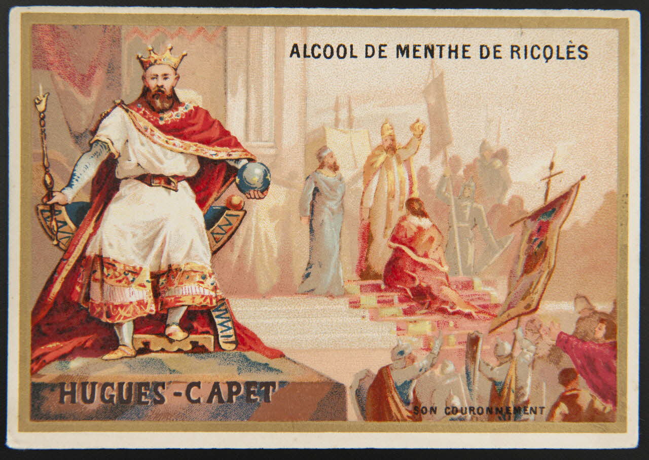 Jehenne ; L. Pacon carte réclame chromo Paris 1886-1889 1995.1.1978.1 Photo