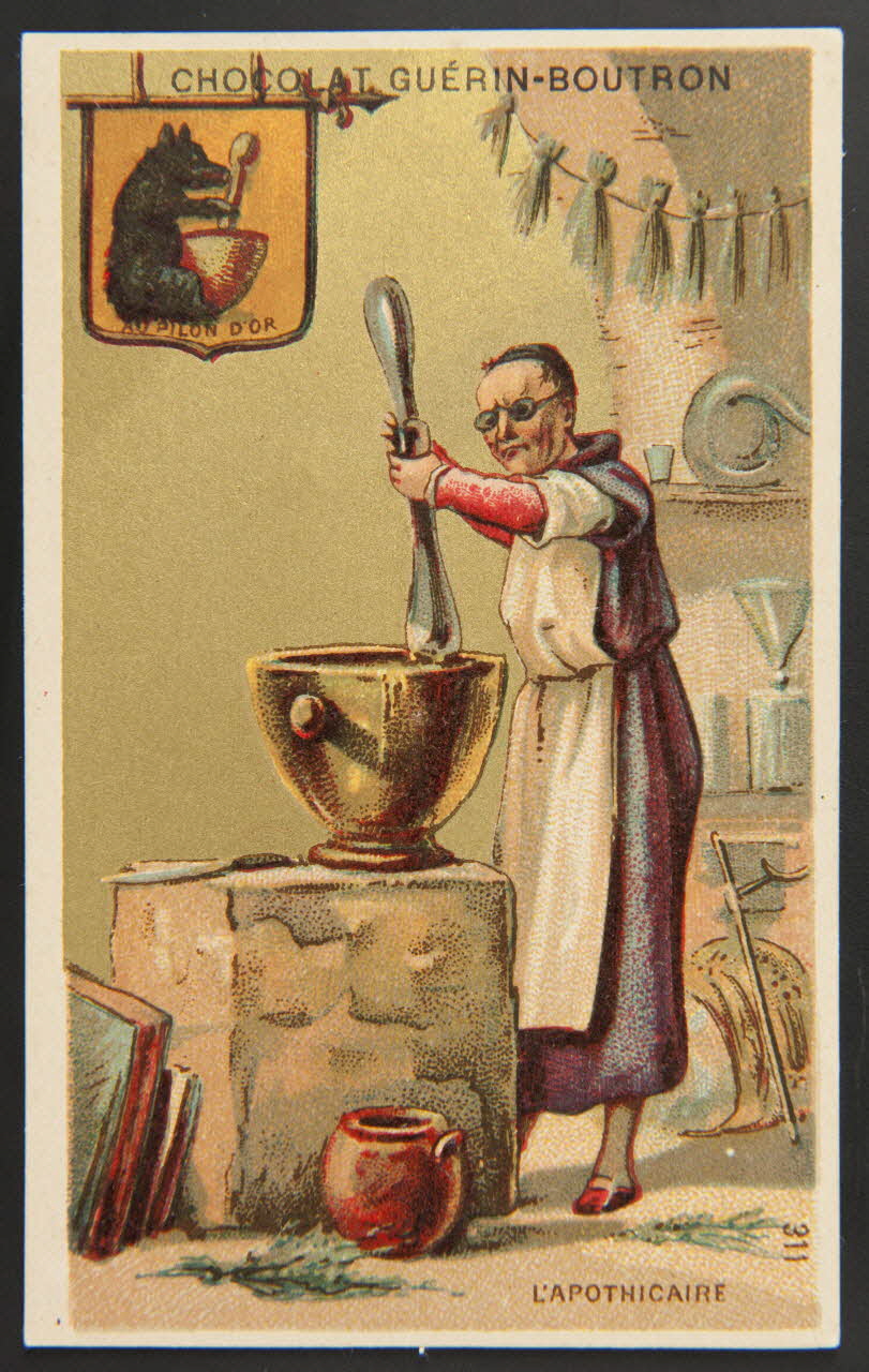 carte réclame chromo Paris 1881-1889 1995.1.198.1 Photo