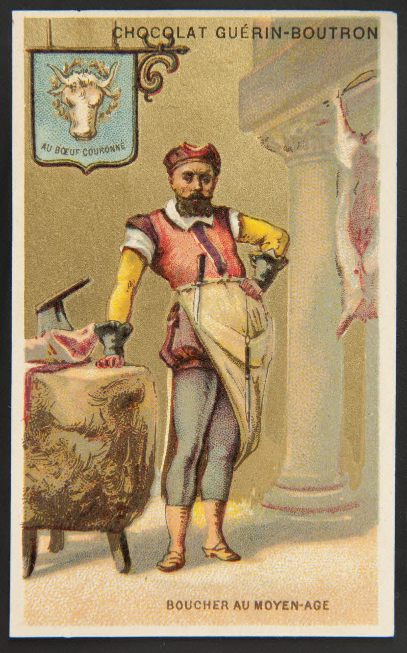 carte réclame chromo Paris 1881-1889 1995.1.198.2 Photo