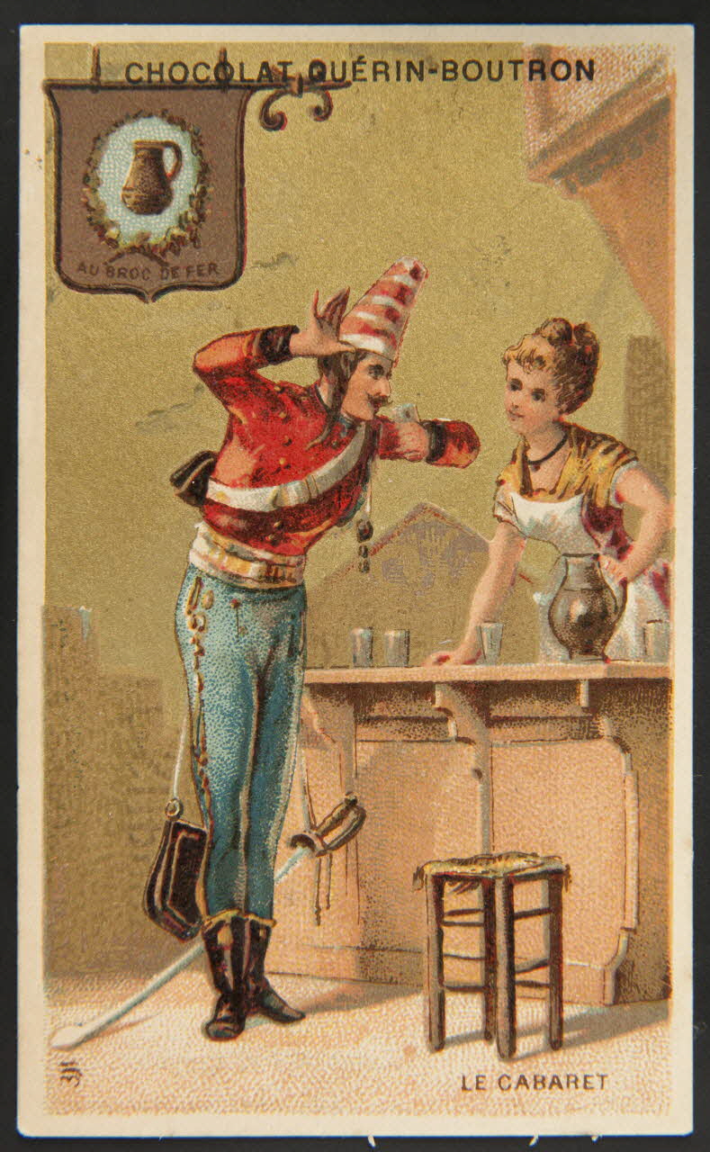 carte réclame chromo Paris 1881-1889 1995.1.198.3 Photo