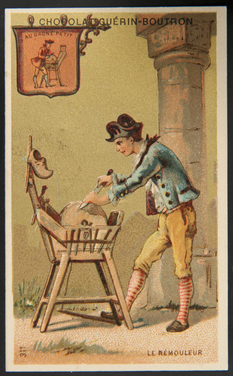 carte réclame chromo Paris 1881-1889 1995.1.198.4 Photo