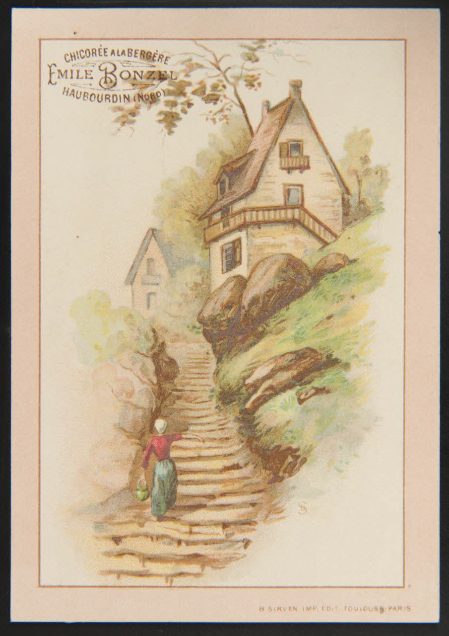 Jehenne carte réclame chromo Paris 1895-1935 1995.1.1981.11 Photo