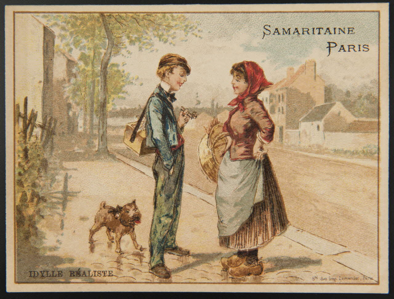 carte réclame chromo 1995.1.1982.9 Photo