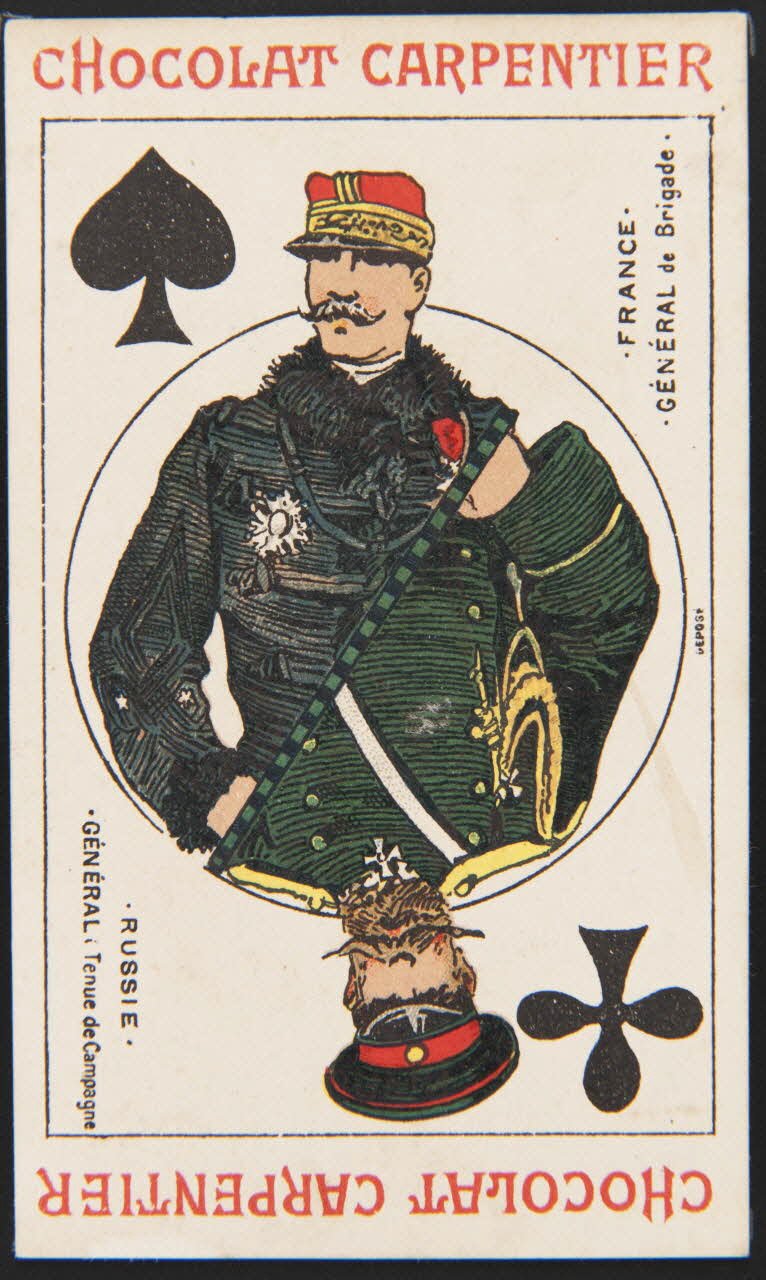 Gerbautz H. ; Courmont Frères carte réclame chromo Paris 1881-1889 1995.1.1984.3 Photo