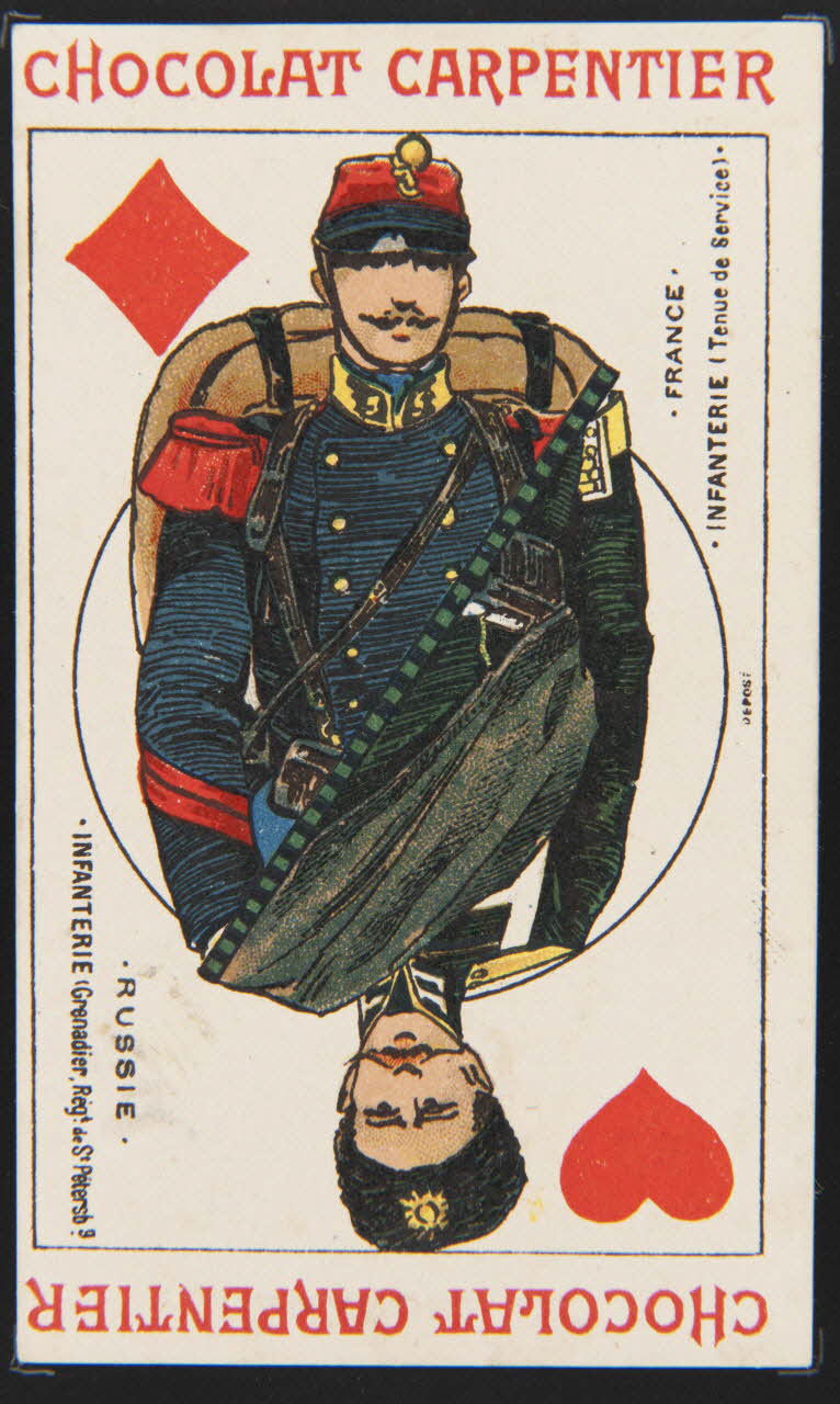 Gerbautz H. ; Courmont Frères carte réclame chromo Paris 1881-1889 1995.1.1984.4 Photo