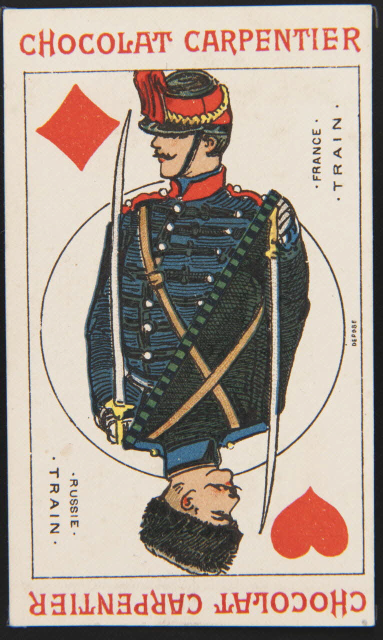 Gerbautz H. ; Courmont Frères carte réclame chromo Paris 1881-1889 1995.1.1984.6 Photo Mucem