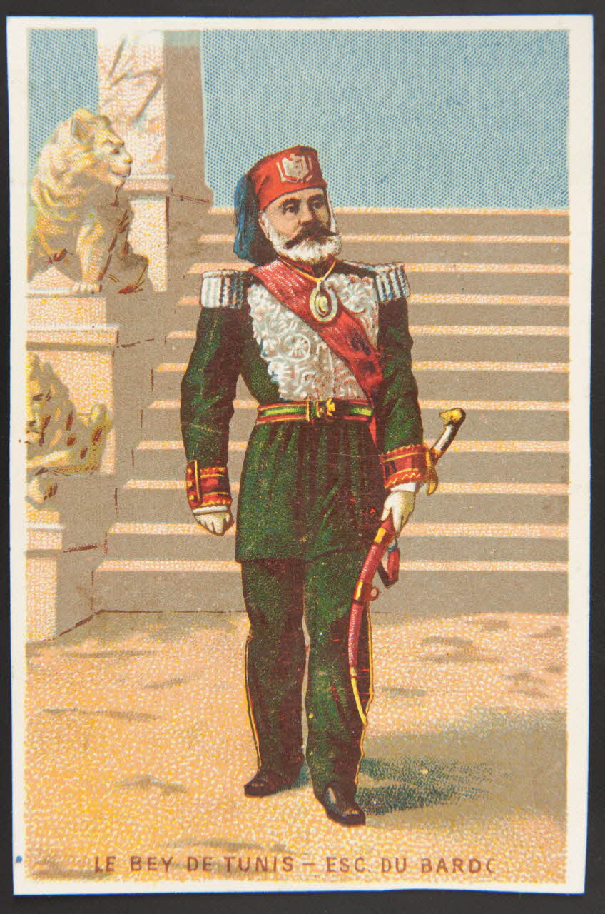 carte réclame chromo Paris 1880-1900 1995.1.199.2 Photo